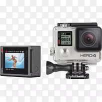 GoPro动作相机1080 p4k分辨率-GoPro