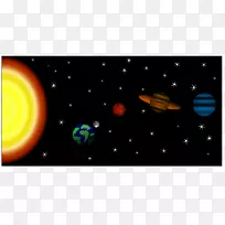 Sistema太阳系/太阳系行星Inkscape剪贴画-太阳系