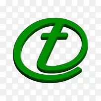 商标标志-绿色圆圈