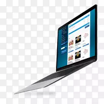 响应式网页设计膝上型电脑网页开发WordPress电脑软件.MacBook