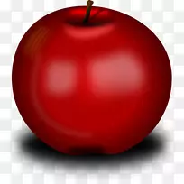 红苹果剪贴画-红苹果
