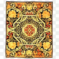 欧布森波斯地毯古董东方地毯-地毯