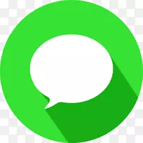 iphone iMessage消息徽标计算机图标.消息