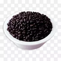 黑海龟豆膳食纤维碳水化合物食物红豆