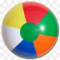 沙滩球游戏颜色-沙滩球