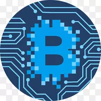 比特币区块链密码货币钱包标志-区块链