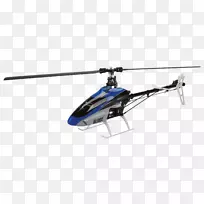 Md直升机Md 520 N无线电控制直升机Spektrum RC-刀片