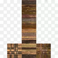 硬木地板木材染色板