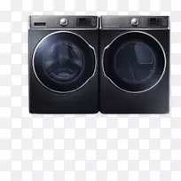 洗衣机，洗衣机，烘干机，家用电器，立方式吹风机