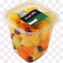 水果沙拉水果杯脆蔬菜混合水果