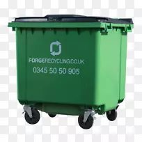 垃圾桶和废纸篮塑料废物收集废物管理