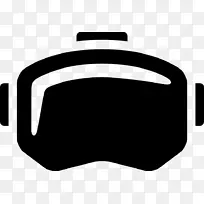虚拟现实耳机Oculus裂缝PlayStation VR剪贴画-VR耳机