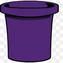 紫色水桶喷漆