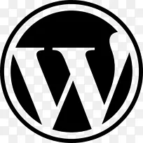 WordPress.com徽标博客电脑图标-WordPress