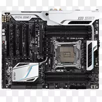 X99优质主板X99-豪华中央处理器lga 2011芯片组-电源插座