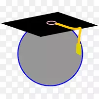 毕业典礼电脑图标广场学术帽夹艺术-毕业典礼