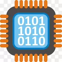 中央处理器字处理器集成电路芯片剪贴画芯片