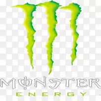 怪物能量饮料标识-能量