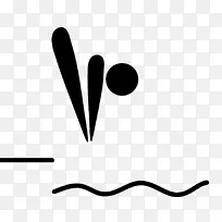 夏季奥运会跳水板-免费标签