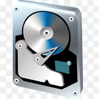 硬盘驱动器计算机图标磁盘存储.硬盘