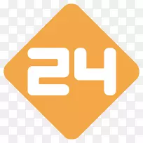 荷兰24标志公共广播电视频道-24小时