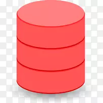 圆柱体数据库计算机图标剪贴画数据库