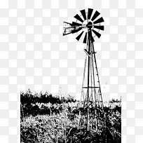 Farmerama风车，水泵，水磨机，南非荷兰语-风车