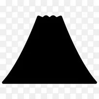 富士山计算机图标象形富士山