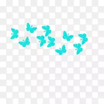 蝴蝶和飞蛾摄影剪贴画.色彩