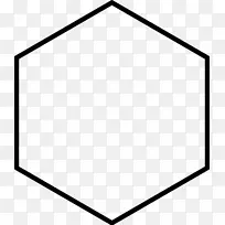 环己烷构象结构公式化学物质分子六边形