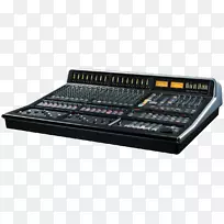 音频混频器数字音频工作站录制演播室数字混合控制台混频器
