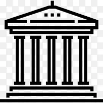 雅典古希腊帕特农神庙雅典卫城计算机图标纪念碑-希腊