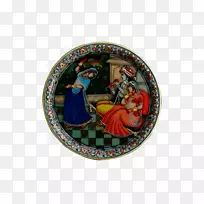 手工艺品大理石餐具.Radha Krishna