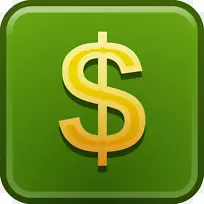 货币支付电子资金转账电脑图标-钱袋