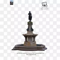 科尔马雕像纪念碑艺术喷泉-喷泉