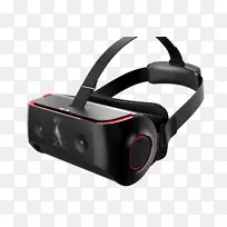 虚拟现实耳机三星银河头戴显示器Oculus裂缝htc vive-vr耳机