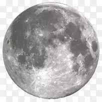 阿波罗计划阿波罗11号人在月球满月-月亮阶段