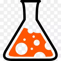 t恤化学实验室瓶Erlenmeyer瓶婴儿和蹒跚学步的婴儿一件化学