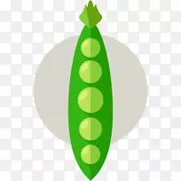 美食豌豆电脑图标夹艺术豌豆
