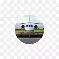 飞机达索猎鹰2000飞行商务喷气机-私人飞机
