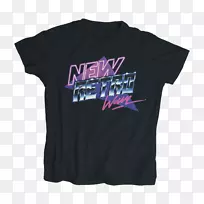 20世纪80年代的T恤新潮服装仿制品