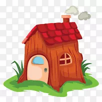 房子卡通童话-小屋