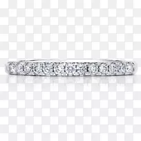 结婚戒指珠宝钻石白金戒指