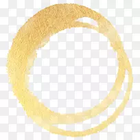 圆金剪贴画-金圈