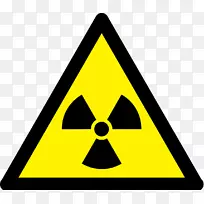 电离辐射危险符号放射性衰变.核