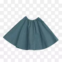 裙子青绿色