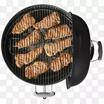 烤肉韦伯-斯蒂芬产品木炭烧烤烹饪.木炭