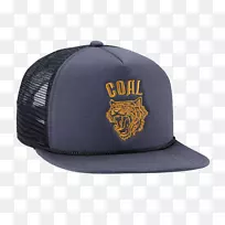 棒球帽头饰煤炭