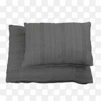 扔枕头垫长方形木炭