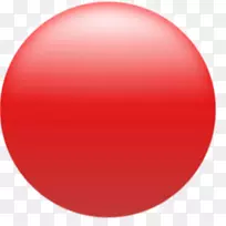 电脑图标按钮红色剪辑艺术-红色圆圈